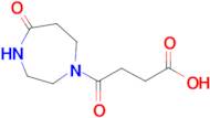 4-Oxo-4-(5-oxo-1,4-diazepan-1-yl)butanoic acid
