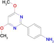 4-(4,6-Dimethoxypyrimidin-2-yl)aniline