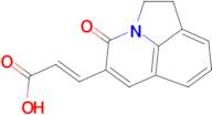 (2E)-3-(4-Oxo-1,2-dihydro-4H-pyrrolo[3,2,1-ij]quinolin-5-yl)acrylic acid