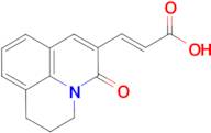 (2E)-3-(5-Oxo-2,3-dihydro-1H,5H-pyrido[3,2,1-ij]quinolin-6-yl)acrylic acid