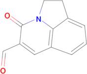 4-Oxo-1,2-dihydro-4H-pyrrolo[3,2,1-ij]quinoline-5-carbaldehyde