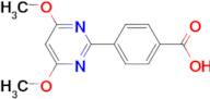 4-(4,6-Dimethoxypyrimidin-2-yl)benzoic acid