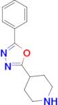 4-(5-Phenyl-1,3,4-oxadiazol-2-yl)piperidine