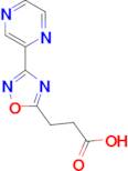 3-(3-Pyrazin-2-yl-1,2,4-oxadiazol-5-yl)propanoic acid