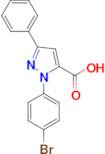 1-(4-Bromo-phenyl)-3-phenyl-1H-pyrazole-5-carboxylic acid