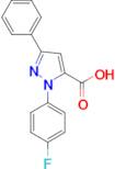 1-(4-Fluoro-phenyl)-3-phenyl-1H-pyrazole-5-carboxylic acid