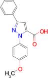 1-(4-Methoxy-phenyl)-3-phenyl-1H-pyrazole-5-carboxylic acid