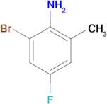 2-Bromo-4-fluoro-6-methylaniline