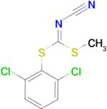 (2,6-Dichlorophenyl) methylcyanocarbonimidodithioate