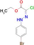 Ethyl 2-chloro-2-[2-(4-bromophenyl)hydrazono]-acetate