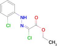 Ethyl 2-chloro-2-[2-(2-chlorophenyl)hydrazono]-acetate