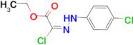 Ethyl 2-chloro-2-[2-(4-chlorophenyl)hydrazono]-acetate