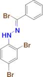 1-[Bromo(phenyl)methylene]-2-(2,4-dibromophenyl)-hydrazine