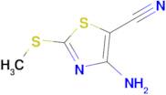 4-Amino-2-methylthiothiazole-5-carbonitrile