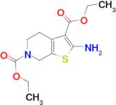 2-Amino-4,7-dihydro-5H-thieno[2,3-c]pyridine-3,6-dicarboxylic acid 3,6-diethyl ester