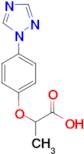 2-(4-[1,2,4]Triazol-1-yl-phenoxy)-propionic acid