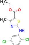 Ethyl 2-(2,5-dichloro-phenylamino)-4-methyl-thiazole-5-carboxylate