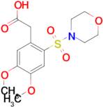 [4,5-Dimethoxy-2-(morpholine-4-sulfonyl)-phenyl]-acetic acid