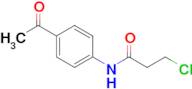 N-(4-Acetylphenyl)-3-chloropropanamide