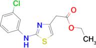 Ethyl 2-(4-(3-chlorophenylamino)-thiazolyl)acetate