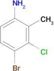 4-Bromo-3-chloro-2-methylaniline