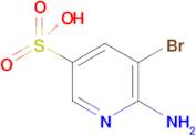 6-Amino-5-bromo-3-pyridine sulfonic acid