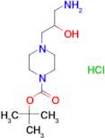 1-Amino-3-N-(4'-Boc-piperazinyl)-2-propanolhydrochloride