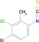 4-Bromo-3-chloro-2-methylphenylisothiocyanate