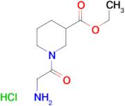 1-(2-Amino-acetyl)piperidine-3-carboxylic acidethylester hydrochloride