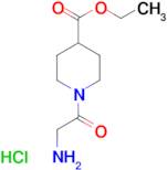 1-(2-Amino-acetyl)-piperidine-4-carboxylic acidethyl ester hydrochloride