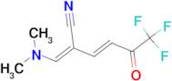 2-Dimethylaminomethylidine-6,6,6-trifluoro-5-oxohex-3-enenitrile