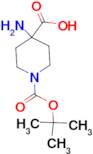 4-Amino-1-Boc-piperidine-4-carboxylic acid