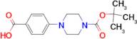 4-(4-Carboxyphenyl)piperazine-1-carboxylic acid tert-butyl ester