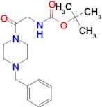 (2-[4-Benzyl-piperazin-1-yl]-2-oxo-ethyl)-carbamic acid tert-butyl ester