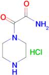 2-Oxo-2-piperazin-1-yl-acetamide hydrochloride