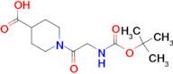 1-(2-tert-Butoxycarbonylamino-acetyl)-piperidine-4-carboxylic acid