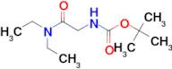 Diethylcarbamoylmethyl-carbamic acid tert-butylester