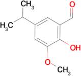 2-Hydroxy-5-isopropyl-3-methoxy-benzaldehyde