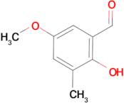 2-Hydroxy-5-methoxy-3-methyl-benzaldehyde