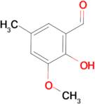 2-Hydroxy-3-methoxy-5-methyl-benzaldehyde