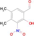 2-Hydroxy-4,5-dimethyl-3-nitro-benzaldehyde