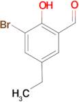 3-Bromo-5-ethyl-2-hydroxy-benzaldehyde