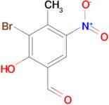 3-Bromo-2-hydroxy-4-methyl-5-nitro-benzaldehyde