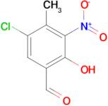 5-Chloro-2-hydroxy-4-methyl-3-nitro-benzaldehyde