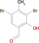 3,5-Dibromo-2-hydroxy-4-methyl-benzaldehyde