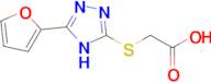 (5-Furan-2-yl-4H-[1,2,4]triazol-3-ylsulfanyl)-acetic acid