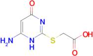 (4-Amino-6-hydroxy-pyrimidin-2-ylsulfanyl)-acetic acid