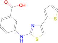 3-(4-Thiophen-2-yl-thiazol-2-ylamino)-benzoic acid