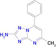 5-Methyl-7-phenyl-[1,2,4]triazolo[1,5-a]pyrimidin-2-ylamine