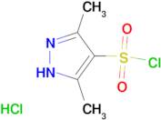 3,5-Dimethyl-1H-pyrazole-4-sulfonyl chloride hydrochloride